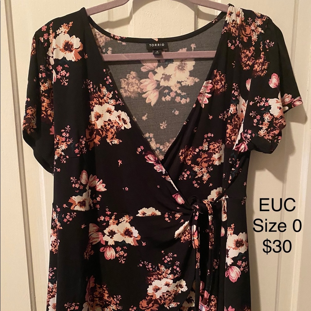 Torrid wrap blouse